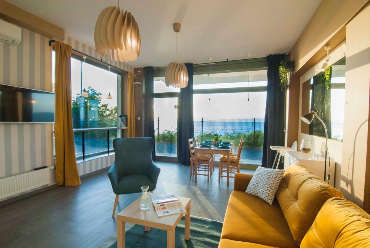 Na Klifie Cafe Apartament ウストロニエ・モルスキエ エクステリア 写真